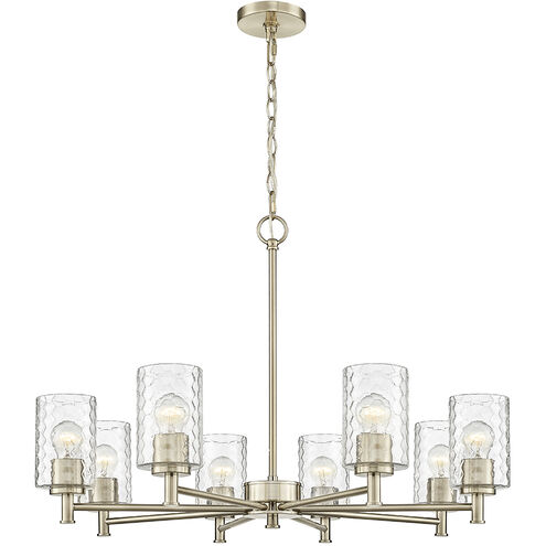 Ashli 8 Light 32 inch Modern Gold Chandelier Ceiling Light